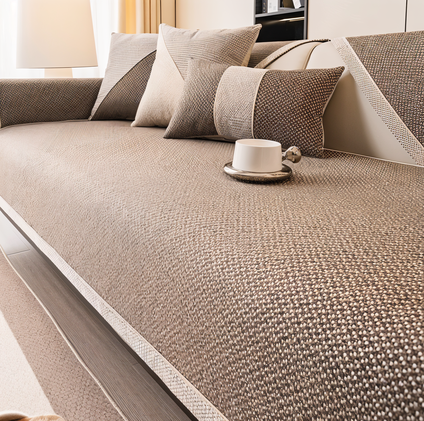 Housse de Canapé Antidérapante Respirante Protection Universelle Confort Optimal Salon Séjour Moderne | Koossa