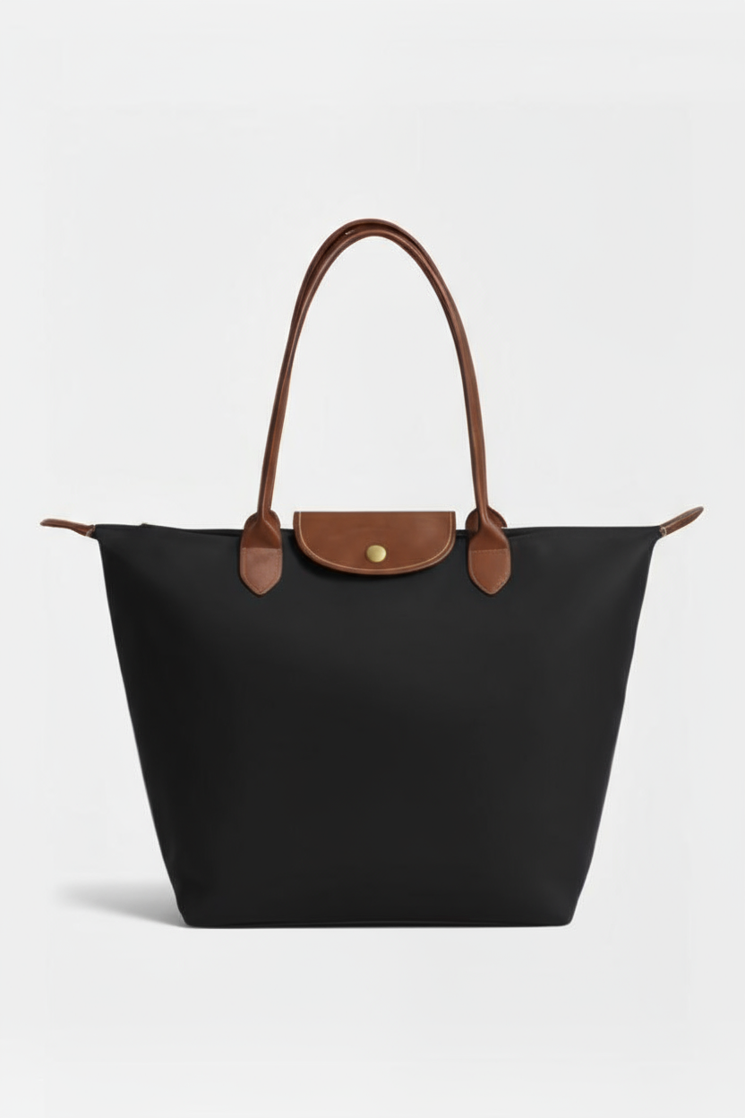 Structured Top Handle Tote Bag in Classic Colours for Everyday Elegance | Koossa