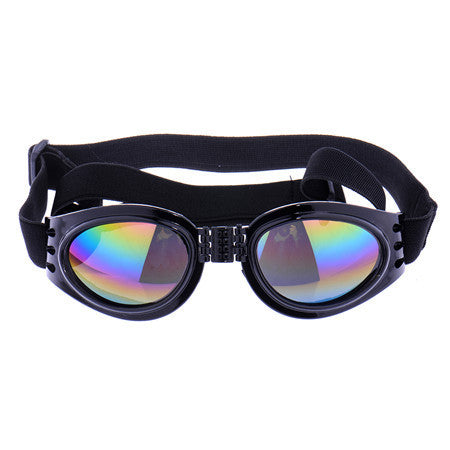 Dog Goggles UV Protection Anti-Fog Waterproof French Bulldog Sunglasses Flat-Face Fit Adjustable Strap Small Dog Eye Protection | Koossa