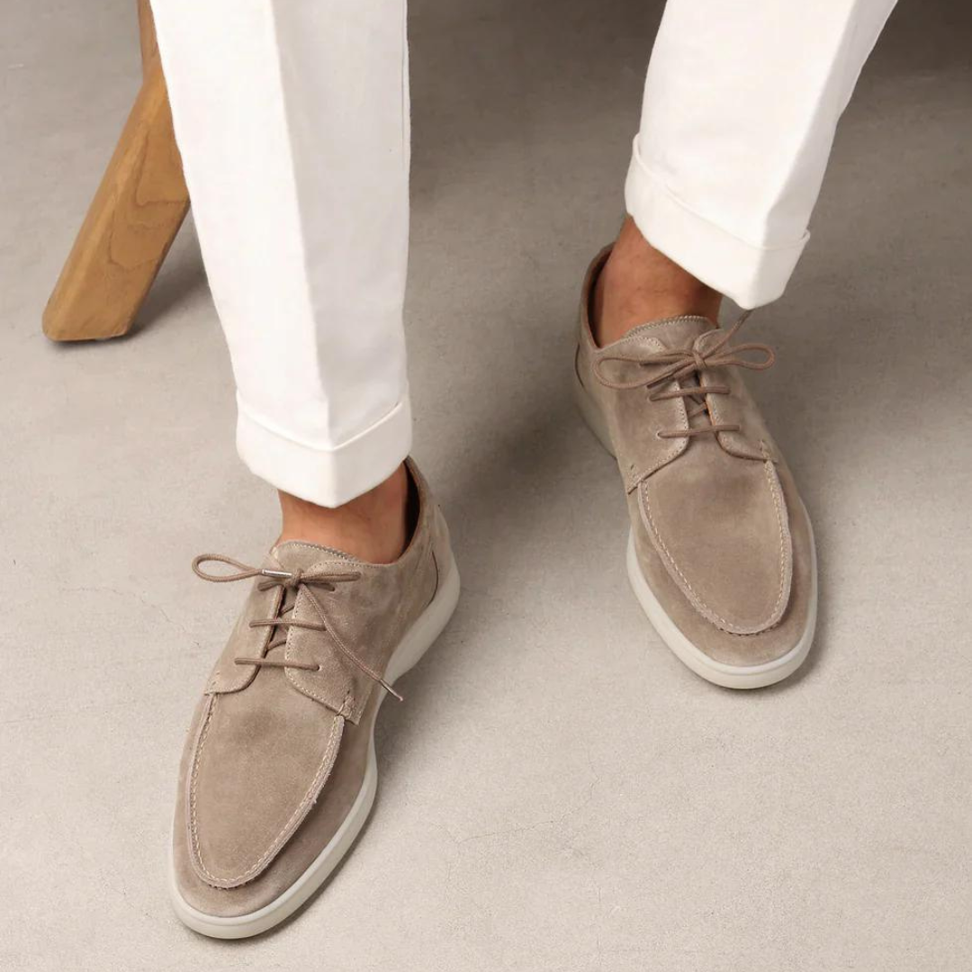 Men's Casual Suede Trainers — Everyday Comfort Shoes for Smart-Casual & Weekend Wear | Koossa