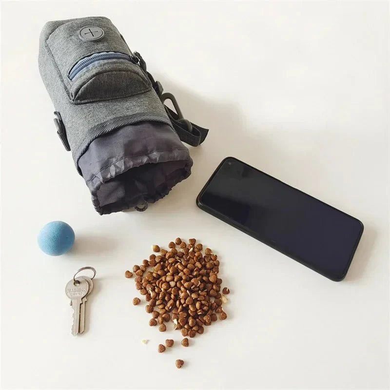 Dog Treat Pouch Training Bag Poop Bag Dispenser Clip Belt Loop Walking Reward Bag Durable Everyday Dog Training | Koossa