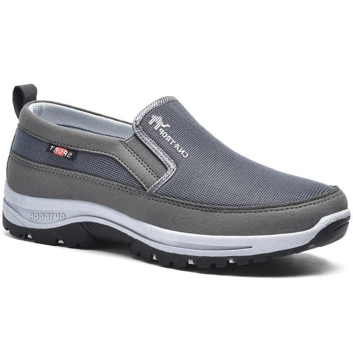 Waterproof Walking Shoes with Cushioned Insole and Grip Sole for All-Day Comfort | Supportive Footwear for Men | Koossa