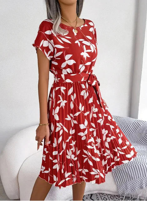 Women's Flowing Summer Dress with Feminine Silhouette — Elegant Day to Evening Dress for Warm Weather & Garden Parties | Koossa