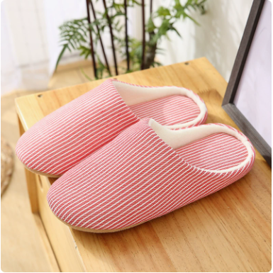 Women's Indoor House Slippers Soft Cotton Slip-On with Anti-Slip Sole for Bedroom Living Room Kitchen Casual Footwear | Lonoma