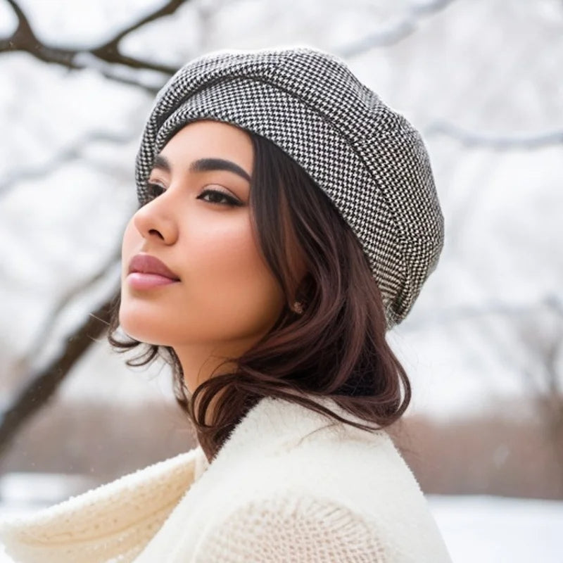Knit Winter Beanie Hat with Soft Wool Finish for Cold Weather Protection | Lonoma