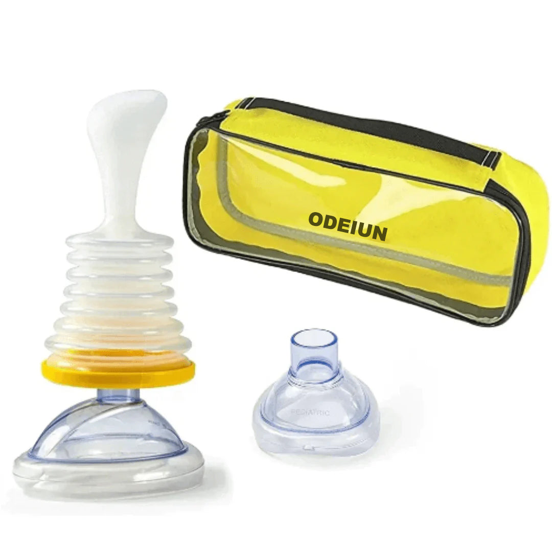 Anti-Choking Device Portable Airway Clearing Tool for Adults & Children, Manual Vacuum Emergency Aid for Home, Travel & Car | Lonoma