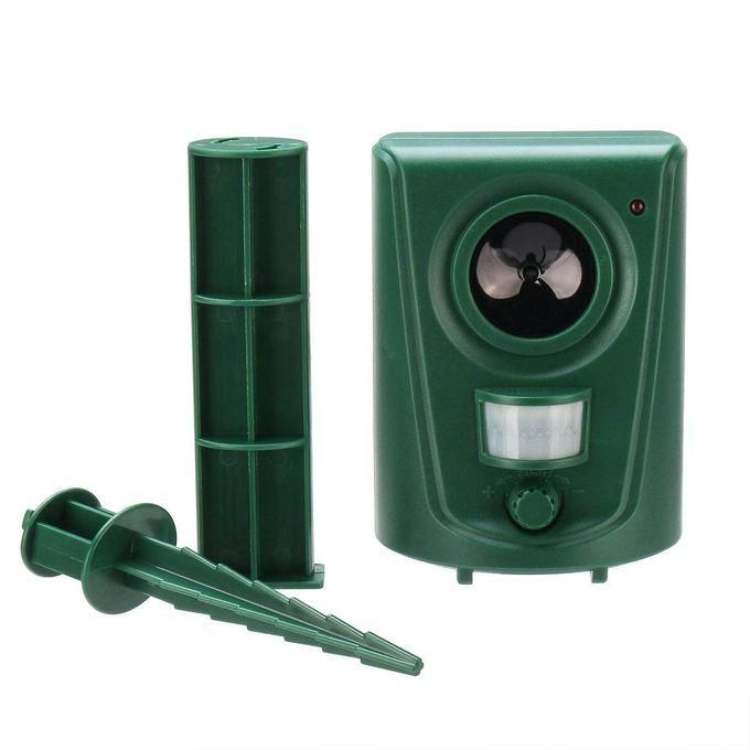 Ultrasonic Cat Repeller Outdoor, Motion Activated, Weather-Resistant Cat Deterrent for Garden, Yard, Flower Beds & Patio Use | Lonoma