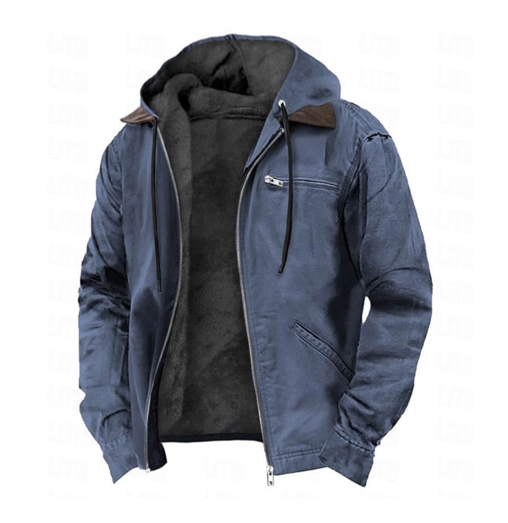 Men's Hooded Autumn Jacket — Versatile Casual Outerwear for Everyday Wear & Weekend Adventures | Koossa