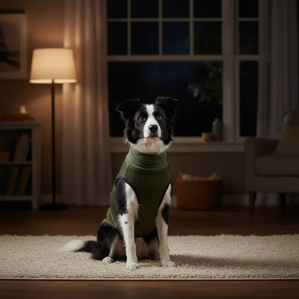 Dog Cat Anxiety Wrap Vest Breathable Adjustable XS–3XL Calming Thunder Shirt Fireworks Travel Separation Anxiety | Koossa