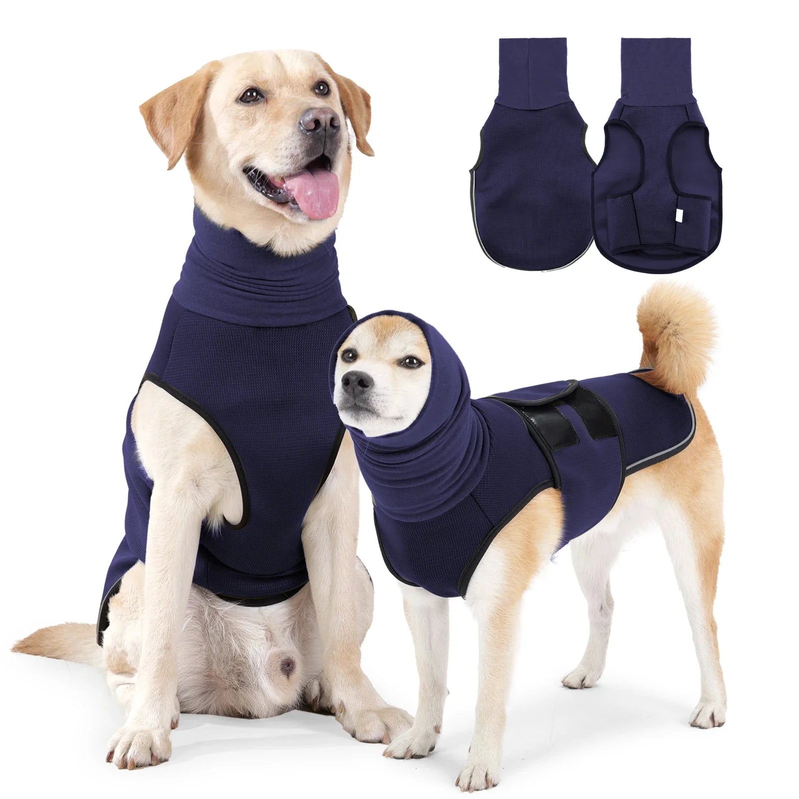 Dog Cat Anxiety Wrap Vest Breathable Adjustable XS–3XL Calming Thunder Shirt Fireworks Travel Separation Anxiety | Koossa