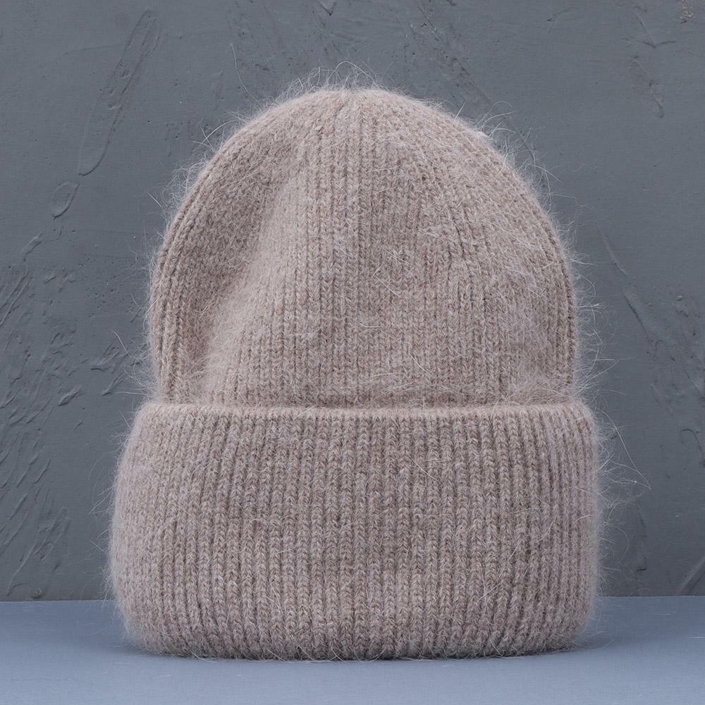 Women's Cuffed Winter Beanie Hat – Soft Stretch Knit Cap for Cold Weather | Lonoma