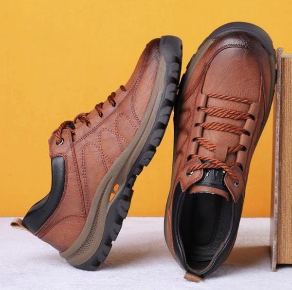 Men's Hand-Stitched Casual Shoes — Classic Everyday Footwear for Comfort & Effortless Style | Koossa
