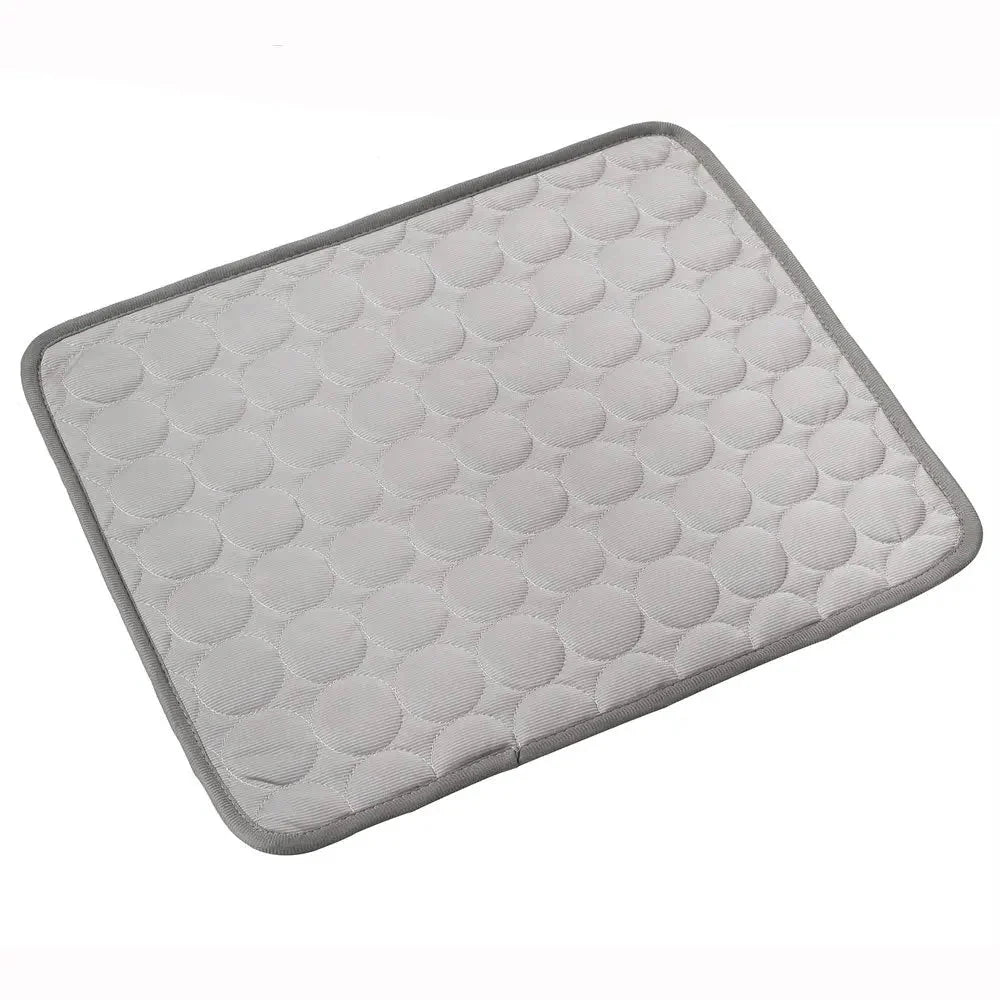 Pet Cooling Mat Ice Silk Breathable S–2XL 50x40cm–150x100cm No Water No Electric Dog Cat Summer Cool Pad Washable | Koossa