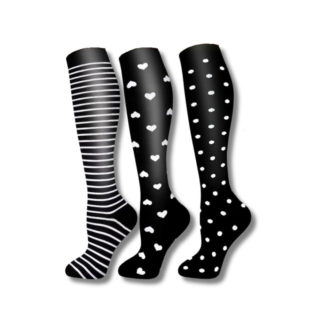 Women's Compression Socks — Supportive Knee-High Socks for Circulation & Comfort All Day | Koossa