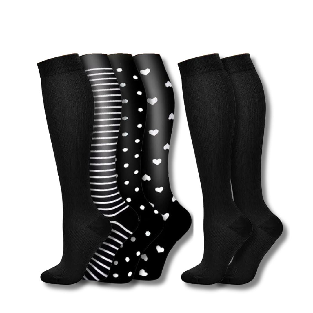 Women's Compression Socks — Supportive Knee-High Socks for Circulation & Comfort All Day | Koossa