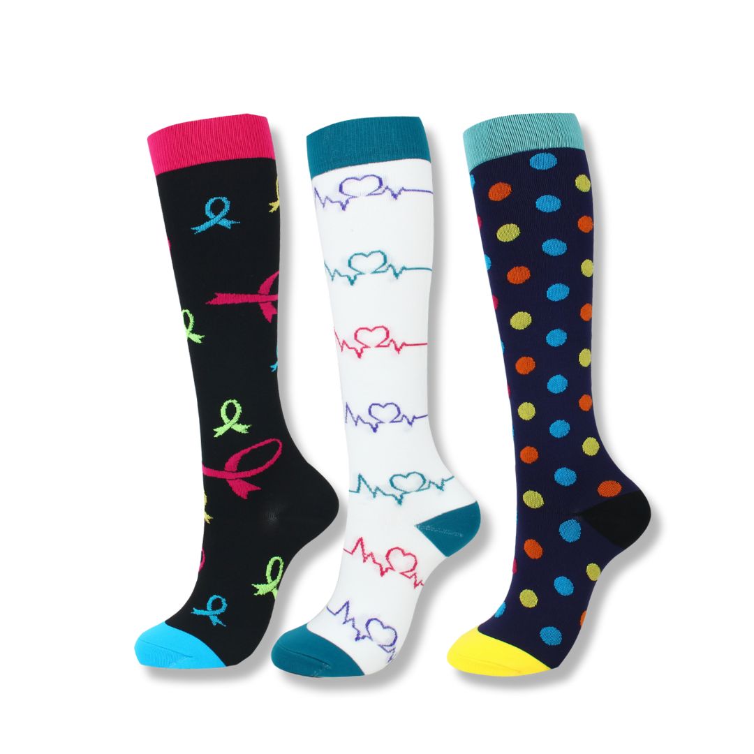 Women's Compression Socks — Supportive Knee-High Socks for Circulation & Comfort All Day | Koossa