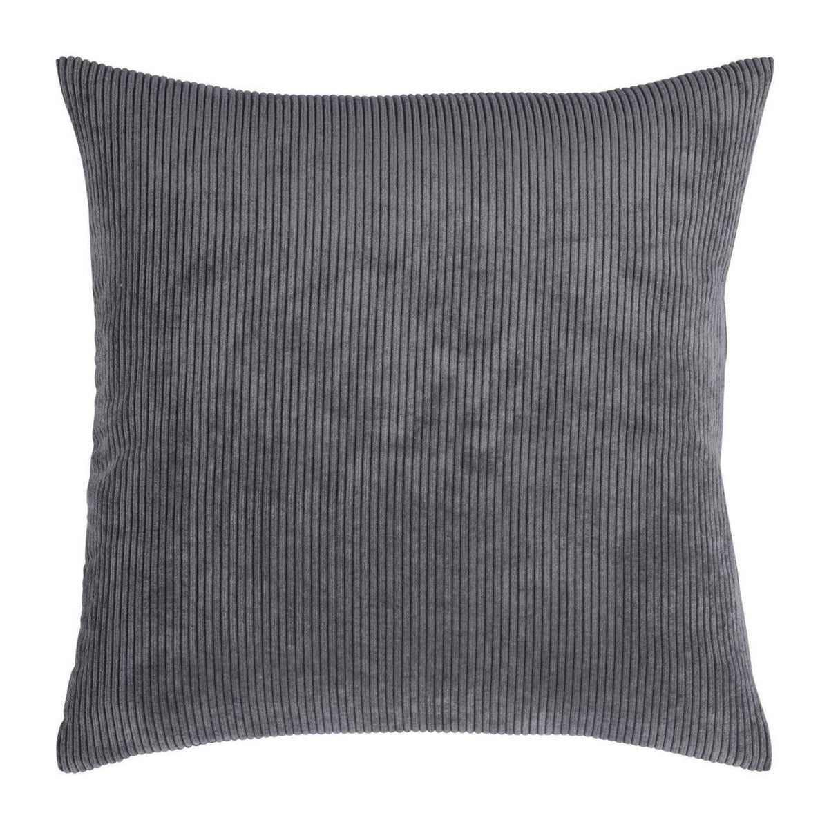 Corduroy Throw Pillow Cover, Soft Ribbed Velvet Texture, Square Couch Pillowcase, Scandinavian Style Accent for Sofa & Chair | Lonoma