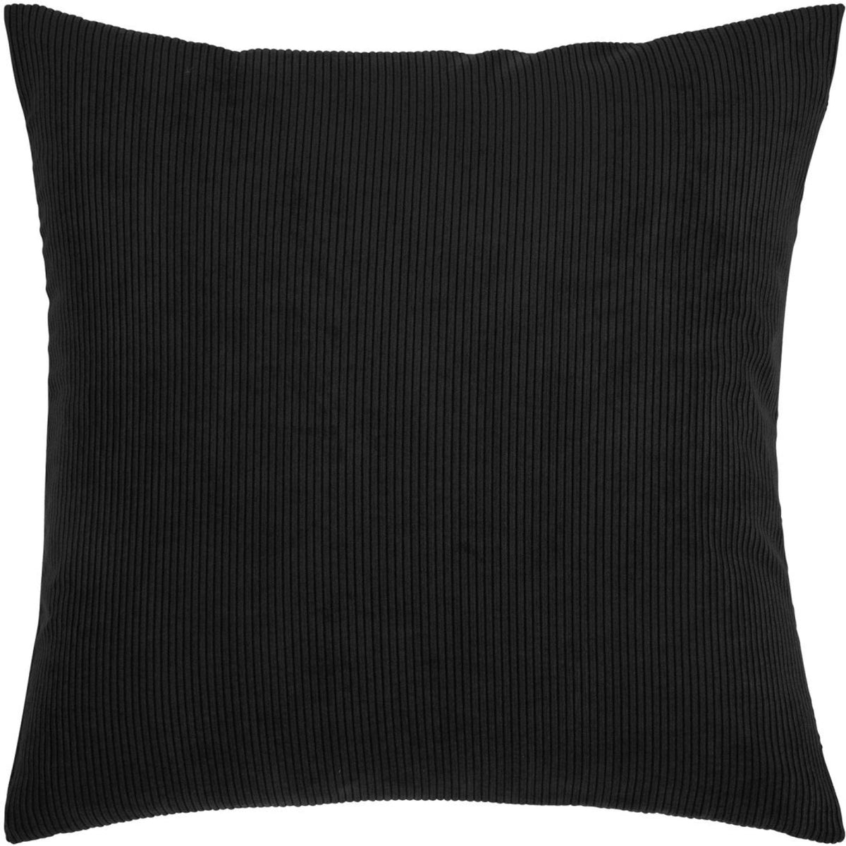 Corduroy Throw Pillow Cover, Soft Ribbed Velvet Texture, Square Couch Pillowcase, Scandinavian Style Accent for Sofa & Chair | Lonoma