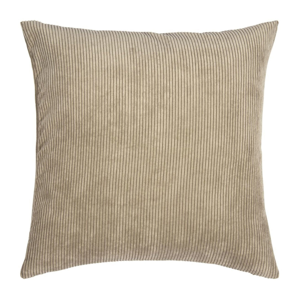 Textured Velvet Pillow Cover Square Ribbed Soft Touch Cushion Case for Couch Sofa Chair Living Room Bedroom Decorative Accent Throw Pillow | Lonoma