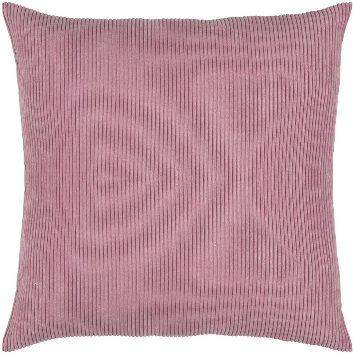 Corduroy Throw Pillow Cover, Soft Ribbed Velvet Texture, Square Couch Pillowcase, Scandinavian Style Accent for Sofa & Chair | Lonoma