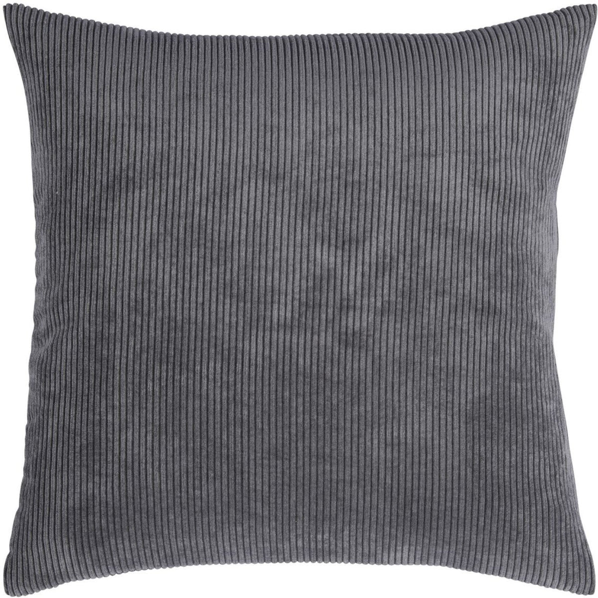 Corduroy Throw Pillow Cover, Soft Ribbed Velvet Texture, Square Couch Pillowcase, Scandinavian Style Accent for Sofa & Chair | Lonoma