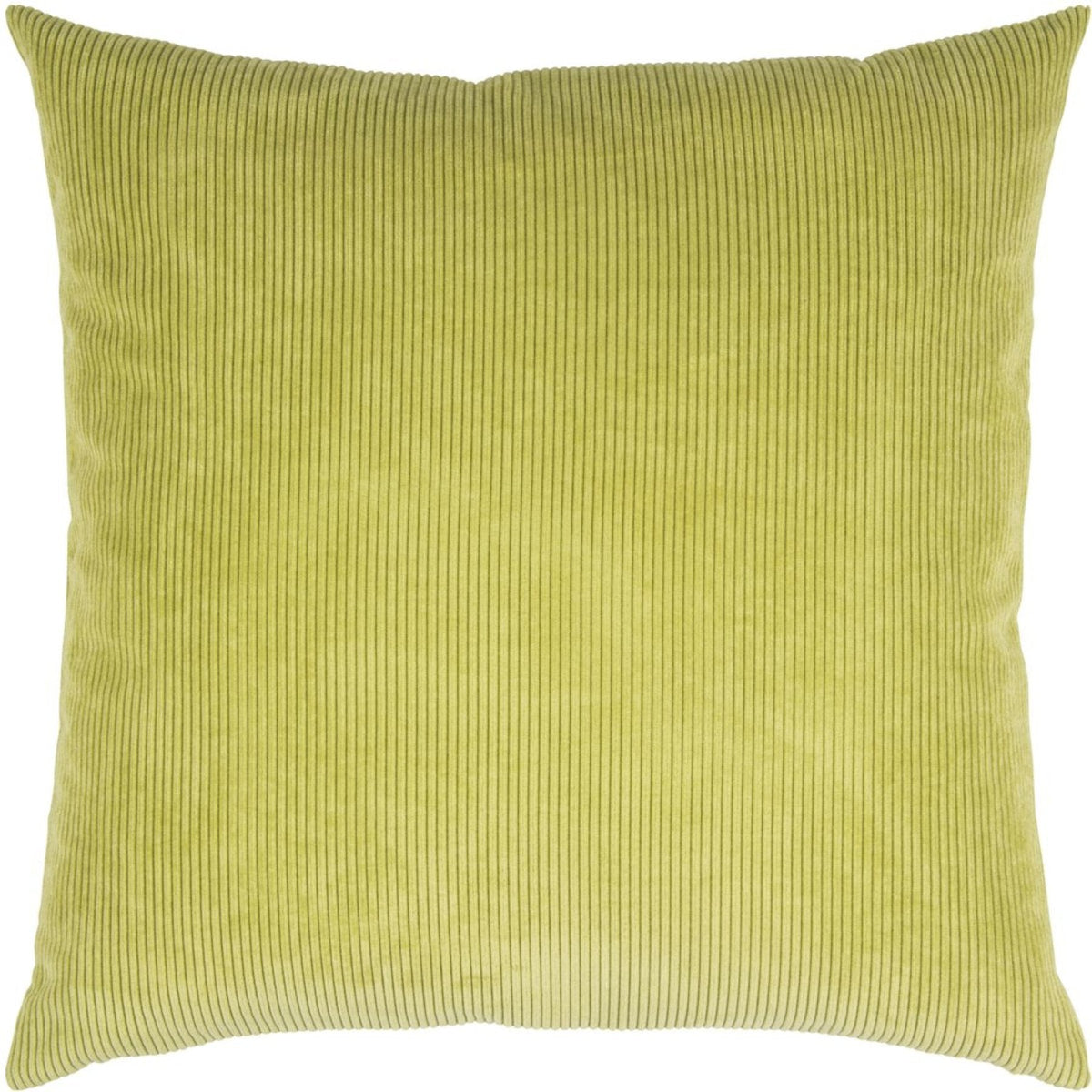 Corduroy Throw Pillow Cover, Soft Ribbed Velvet Texture, Square Couch Pillowcase, Scandinavian Style Accent for Sofa & Chair | Lonoma