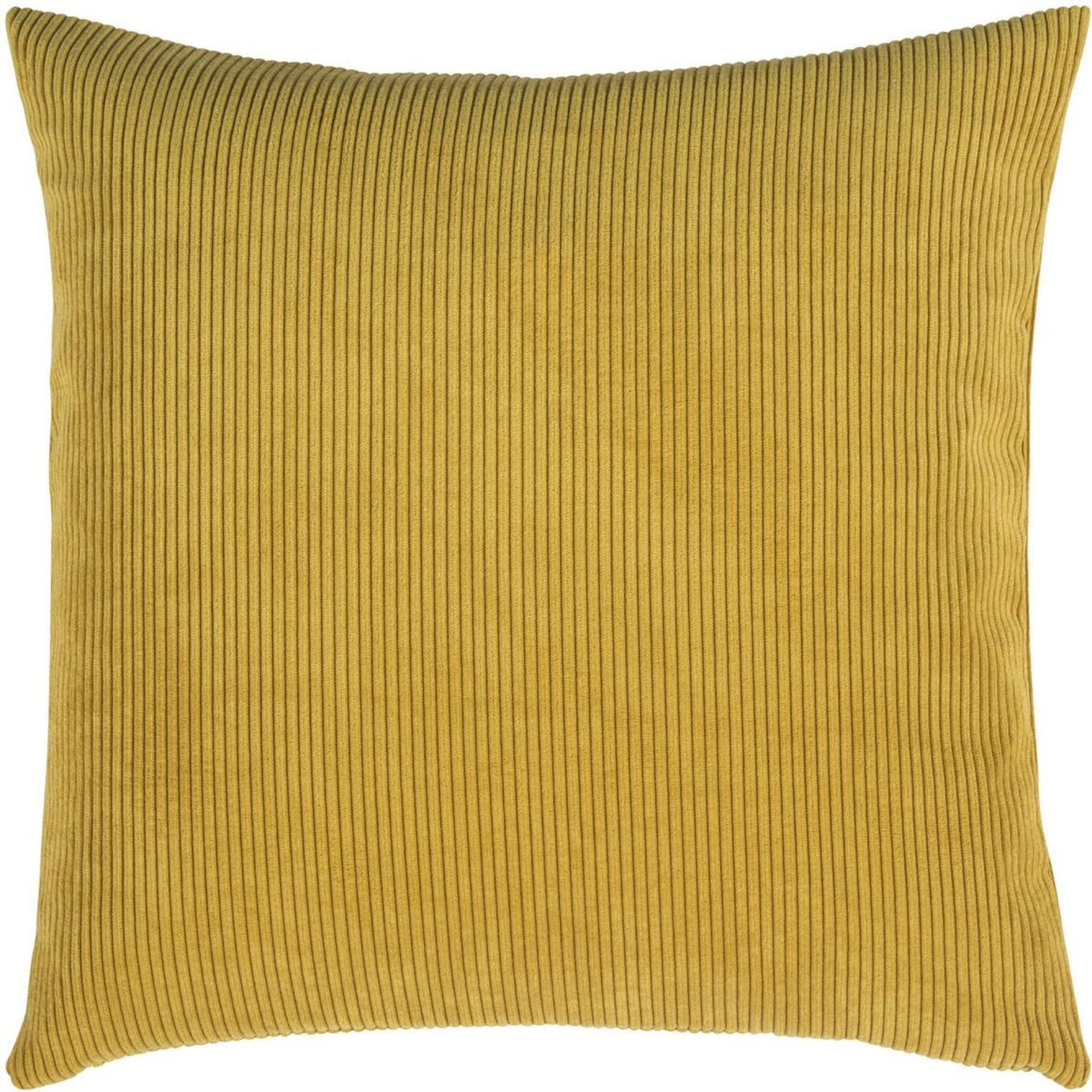 Corduroy Throw Pillow Cover, Soft Ribbed Velvet Texture, Square Couch Pillowcase, Scandinavian Style Accent for Sofa & Chair | Lonoma