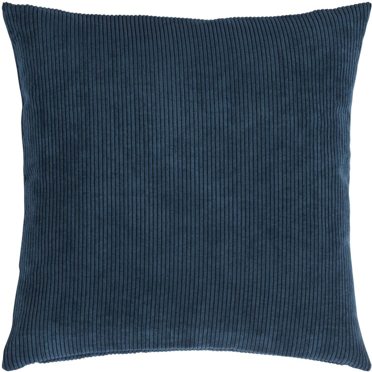 Corduroy Throw Pillow Cover, Soft Ribbed Velvet Texture, Square Couch Pillowcase, Scandinavian Style Accent for Sofa & Chair | Lonoma
