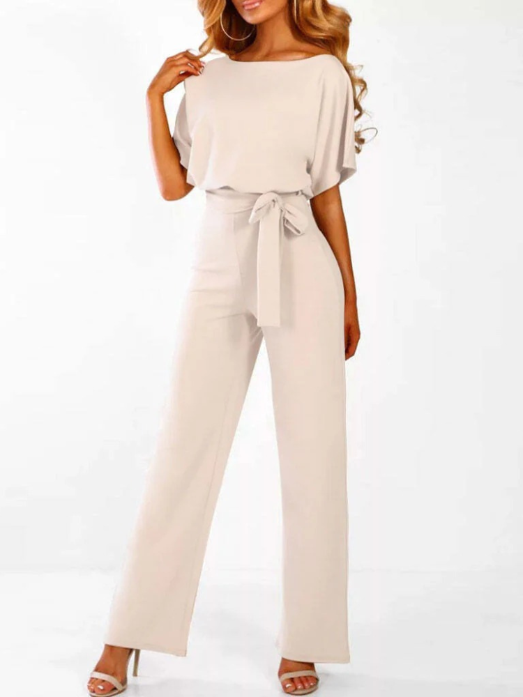 Women's Relaxed Wide-Leg Jumpsuit — Versatile Casual Jumpsuit for Everyday Comfort & Weekend Wear | Koossa