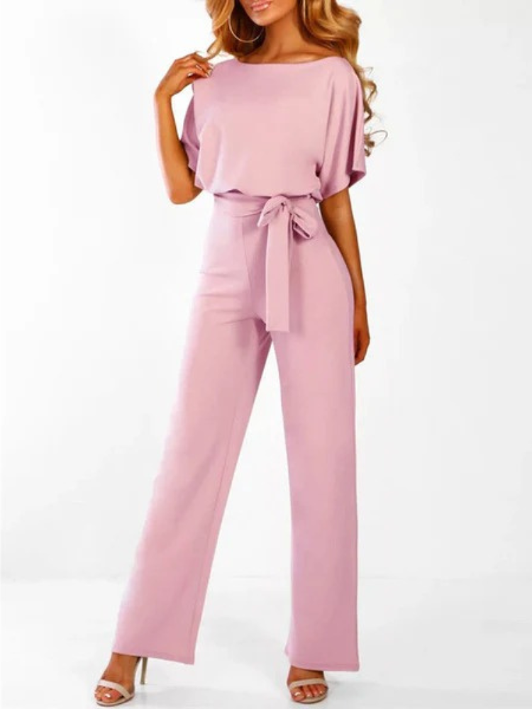 Women's Relaxed Wide-Leg Jumpsuit — Versatile Casual Jumpsuit for Everyday Comfort & Weekend Wear | Koossa