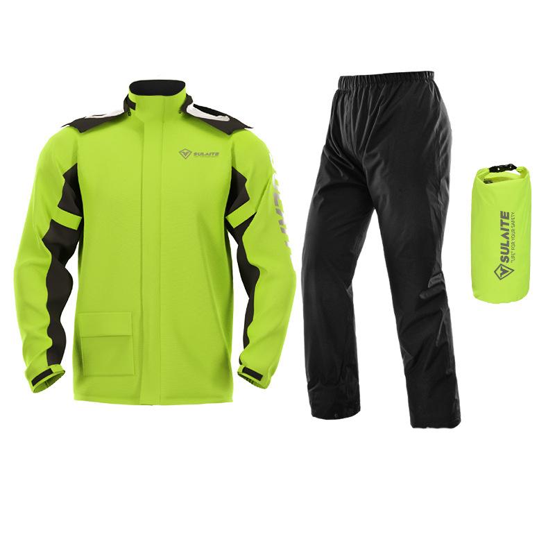 Unisex Waterproof Outdoor Rainsuit — Lightweight Packable Rain Jacket and Trousers Set for Hiking and Cycling | Koossa