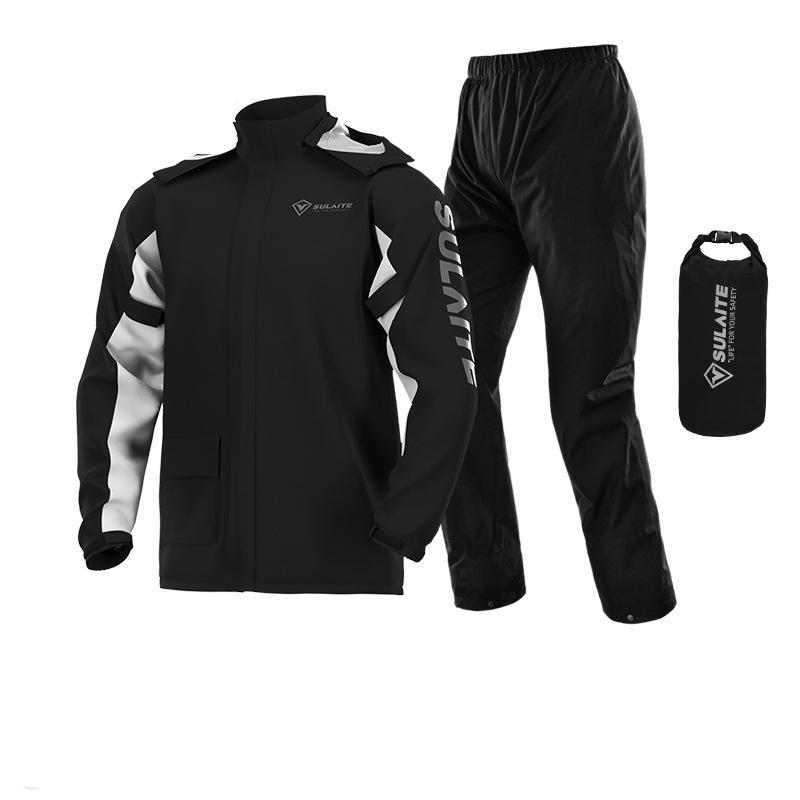 Unisex Waterproof Outdoor Rainsuit — Lightweight Packable Rain Jacket and Trousers Set for Hiking and Cycling | Koossa