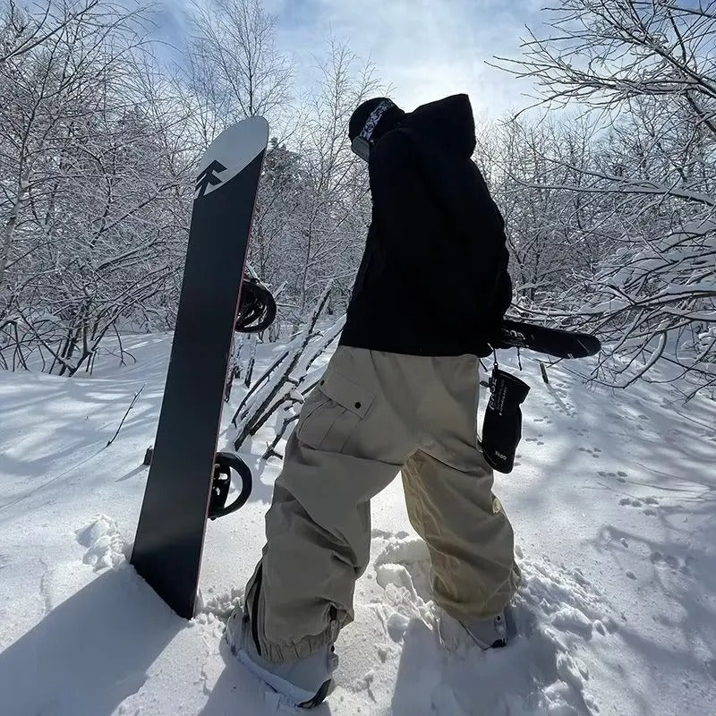 Unisex Baggy Ski Trousers — Warm Insulated Winter Trousers for Outdoor Activities & Cold Weather | Koossa