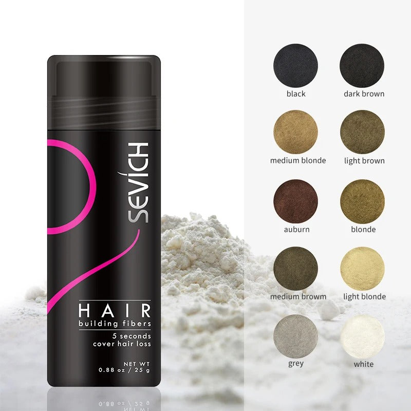 Poudre de Fibres Capillaires pour Cheveux Épais – Camoufle Zones Clairsemées et Apporte Volume Instantané | Koossa