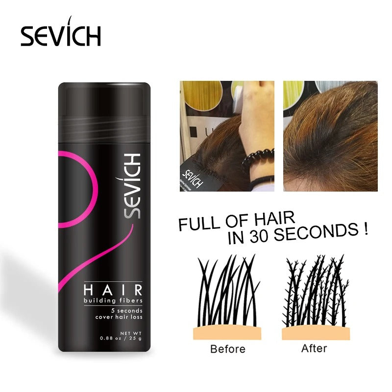 Poudre de Fibres Capillaires pour Cheveux Épais – Camoufle Zones Clairsemées et Apporte Volume Instantané | Koossa