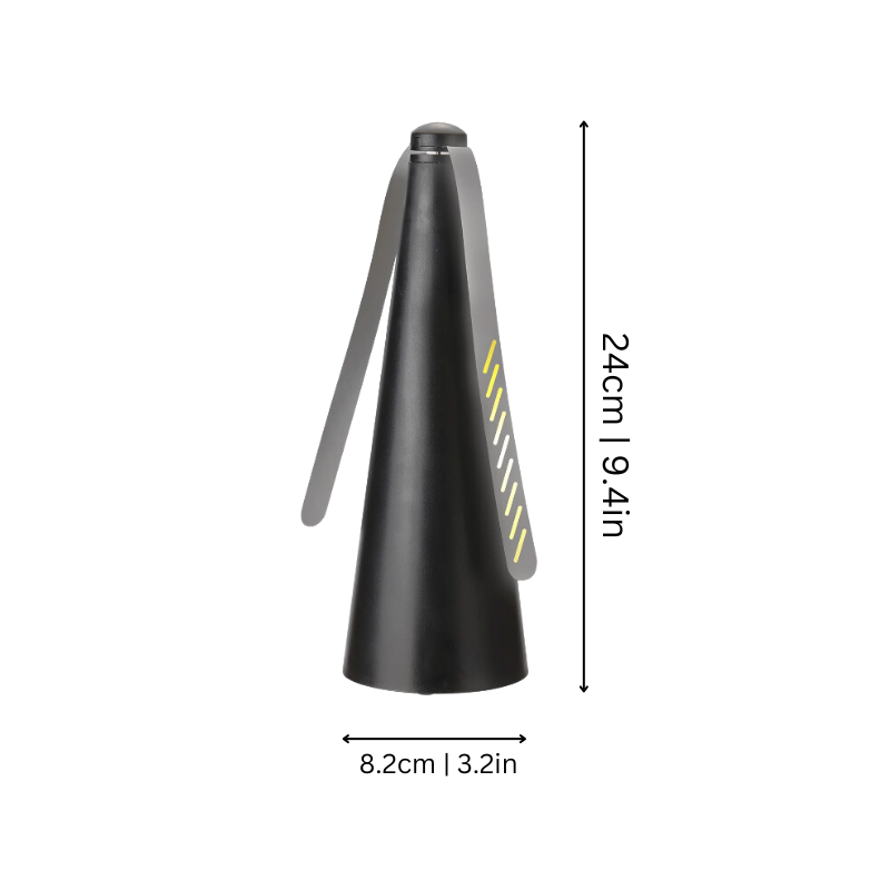Tabletop Fly Fan, Battery-Powered Outdoor Fly Repellent Fan for Picnics, Patio Dining, BBQs, Camping, Deck & Backyard Tables | Lonoma