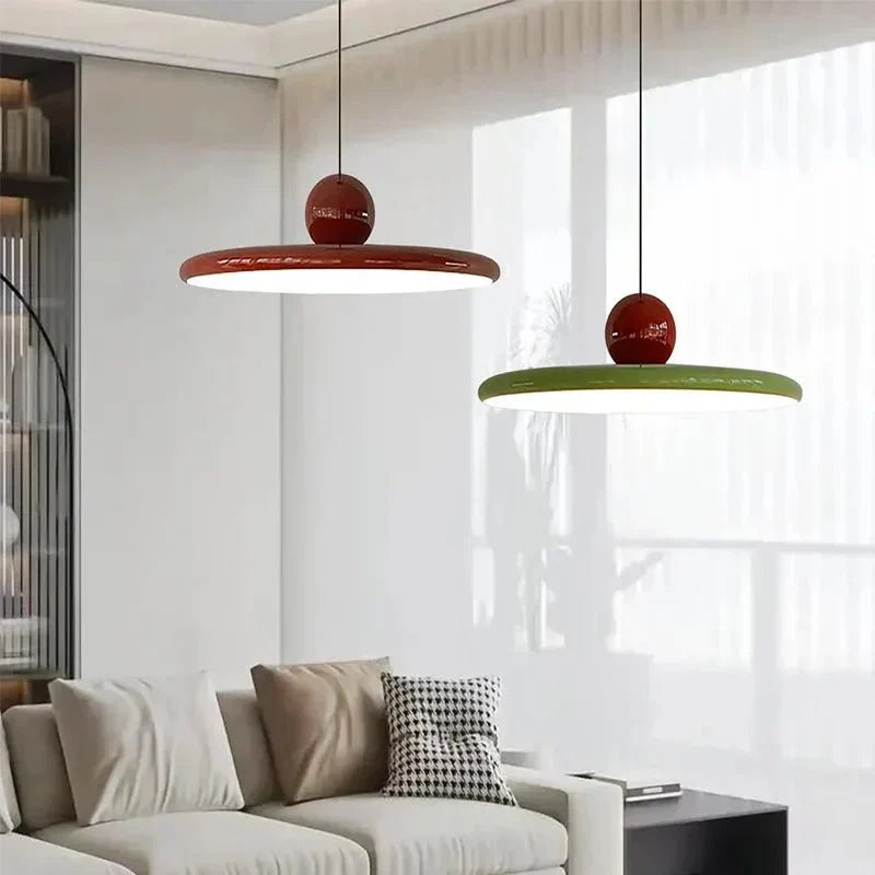 Modern Adjustable LED Pendant Light with 3 Color Temperatures – Geometric Design for Dining Room, Kitchen & Living Room | Lonoma