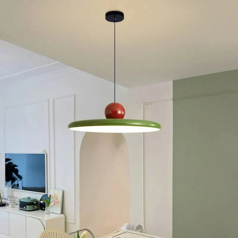 Modern Adjustable LED Pendant Light with 3 Color Temperatures – Geometric Design for Dining Room, Kitchen & Living Room | Lonoma