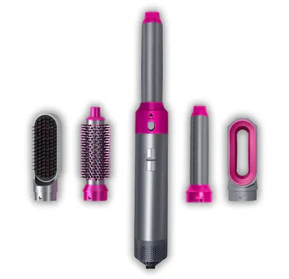 5-in-1 Ionic Styling Brush with Coanda Technology — Professional Blow-Dry & Curl Styling Tool | Koossa