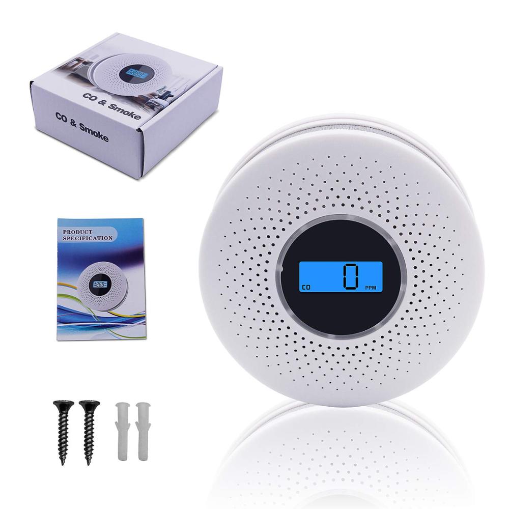 2-in-1 Smoke & Carbon Monoxide Detector — Home Safety Alarm with Dual Protection & Long Battery Life | Koossa
