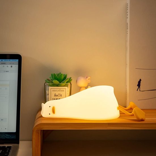 Veilleuse douce enfant en silicone avec minuteur 30 min lumière apaisante chambre nuit anti-peur portable | Koossa