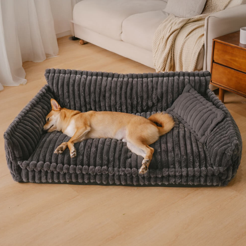 Orthopaedic Dog Bed Memory Foam Joint Support Washable Cover Plush Cushion Medium Large XL XXL Arthritis Pain Relief Older Dogs | Koossa