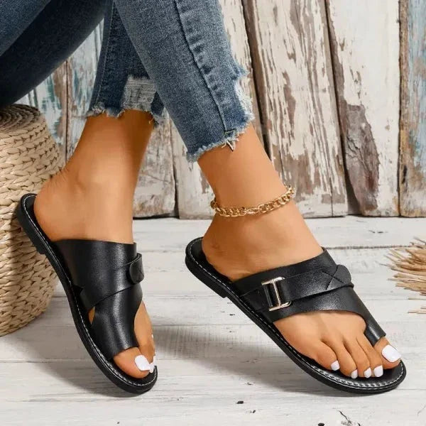 Women's Orthopaedic Sandals with Arch Support — Comfortable Slip-On Sandals for Everyday Wear | Koossa