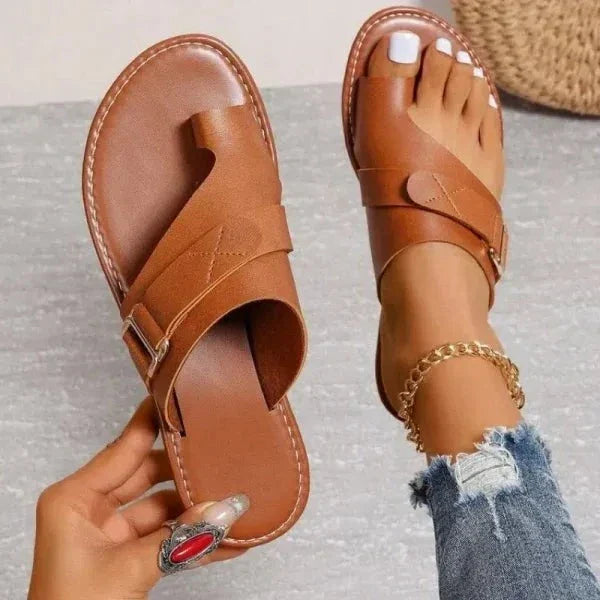Women's Orthopaedic Sandals with Arch Support — Comfortable Slip-On Sandals for Everyday Wear | Koossa