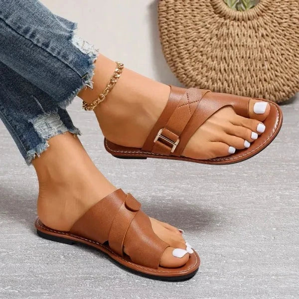 Women's Orthopaedic Sandals with Arch Support — Comfortable Slip-On Sandals for Everyday Wear | Koossa