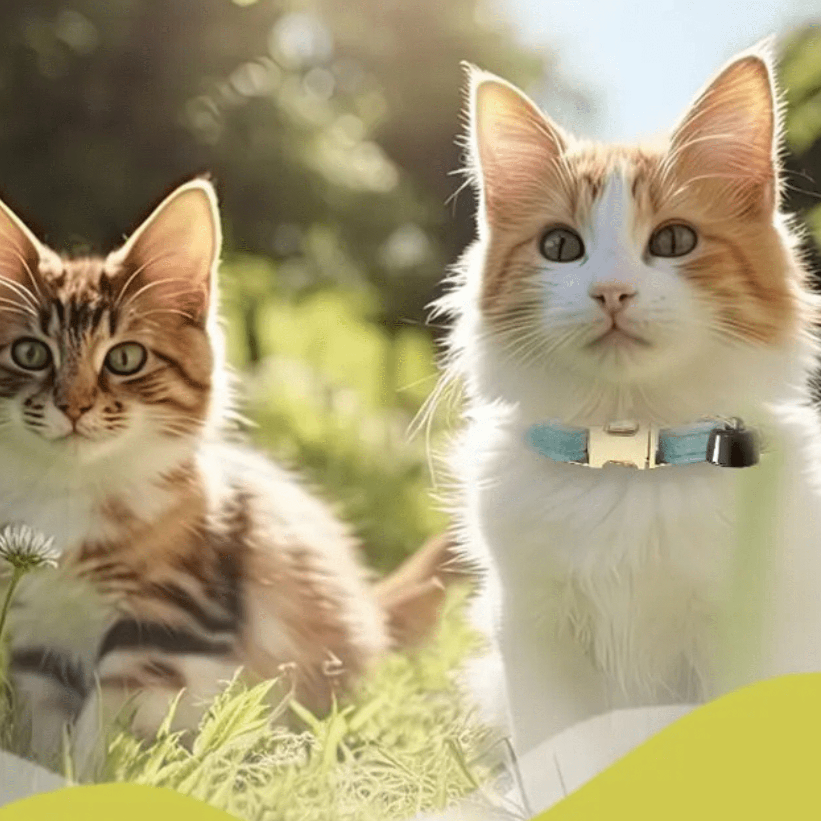 Pet Tracker Mini Bluetooth 2.7g Velvet Collar Bell Geofence iOS Android Cat Dog Bird Small Pets No SIM No Subscription | Koossa