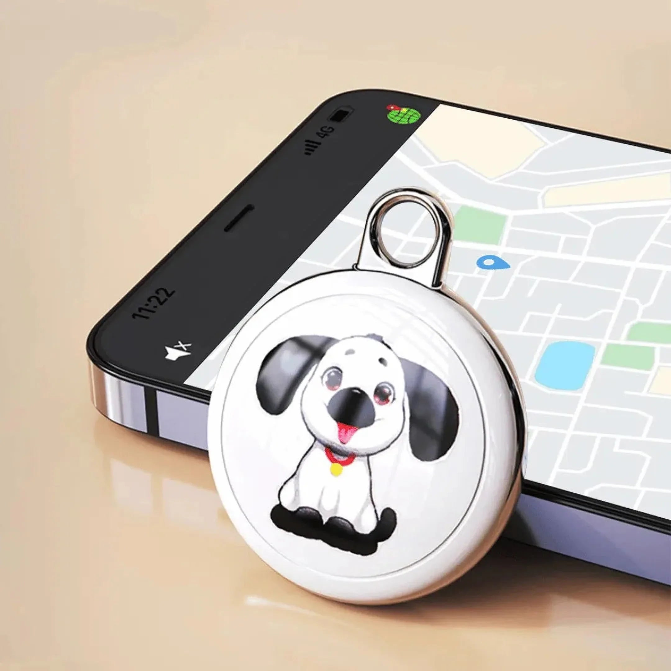 GPS Pet Tracker Tag Collar Attachment Bluetooth Real-Time Location Finder Sound Alert Waterproof App Control Dog Cat | Koossa