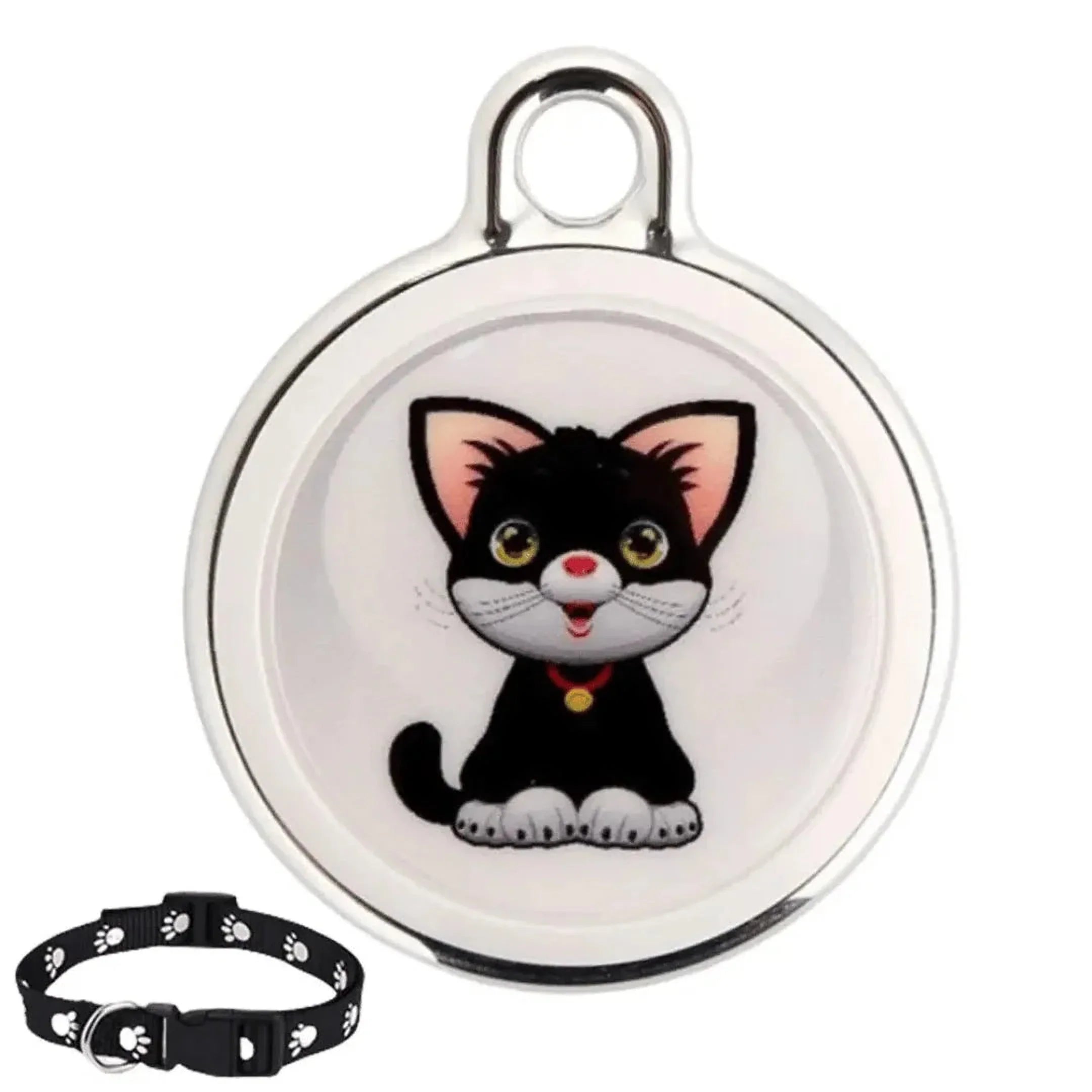 GPS Pet Tracker Tag Collar Attachment Bluetooth Real-Time Location Finder Sound Alert Waterproof App Control Dog Cat | Koossa