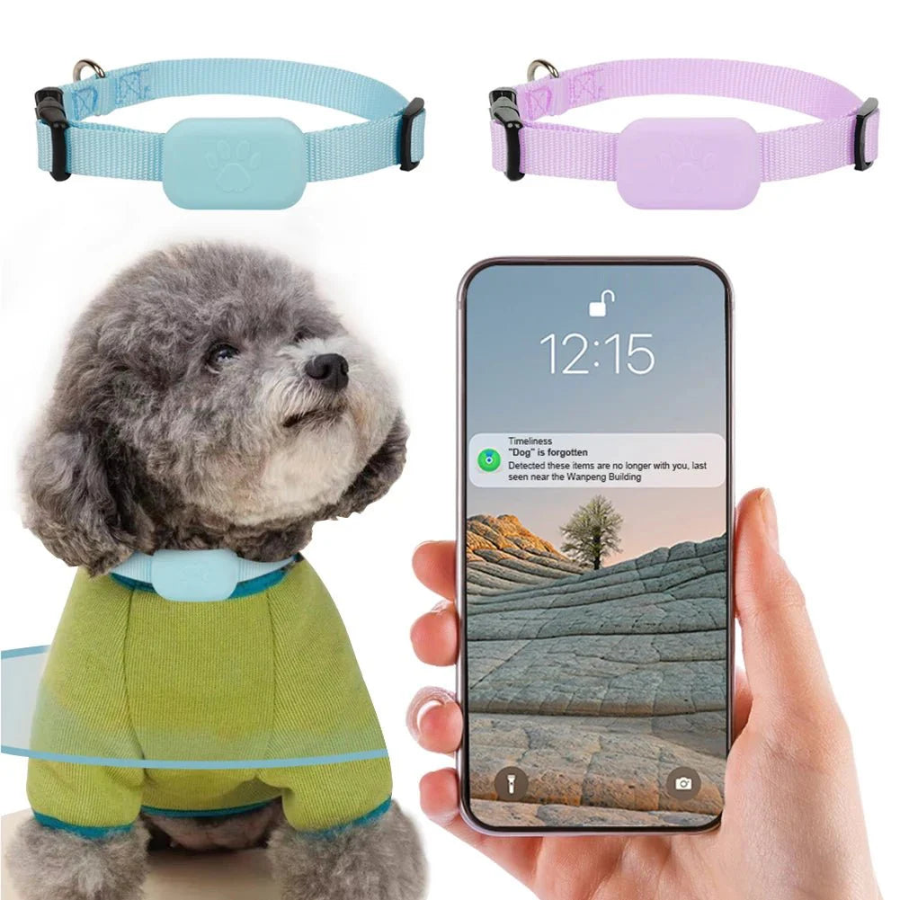 Pet Tracker Apple Find My iOS Bluetooth 5.2 CR2032 1 Year Battery 90dB Alert Cat Dog Locator No SIM | Koossa