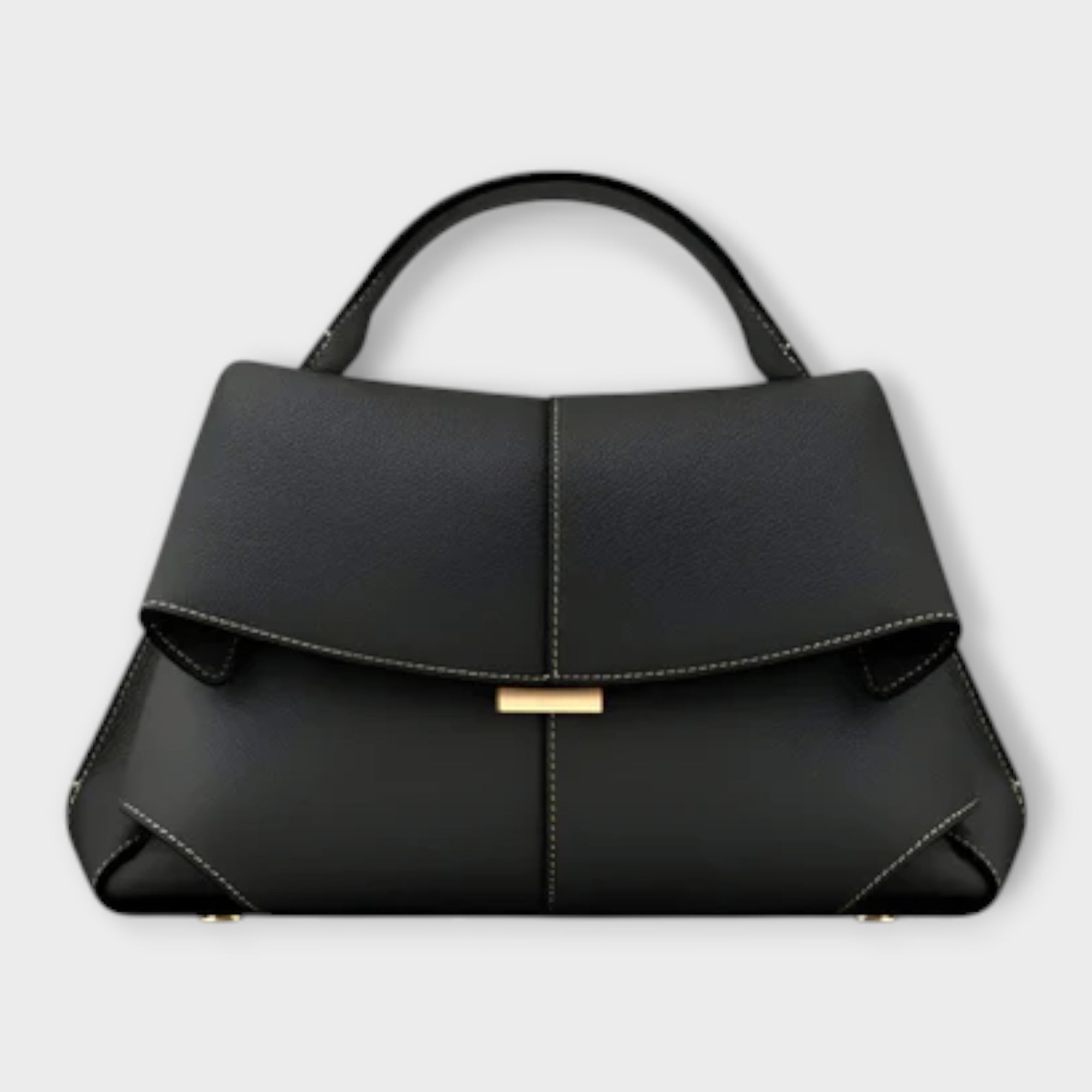 Structured Top Handle Handbag with Clean Lines and Smooth Finish for Sophisticated Everyday Elegance | Koossa